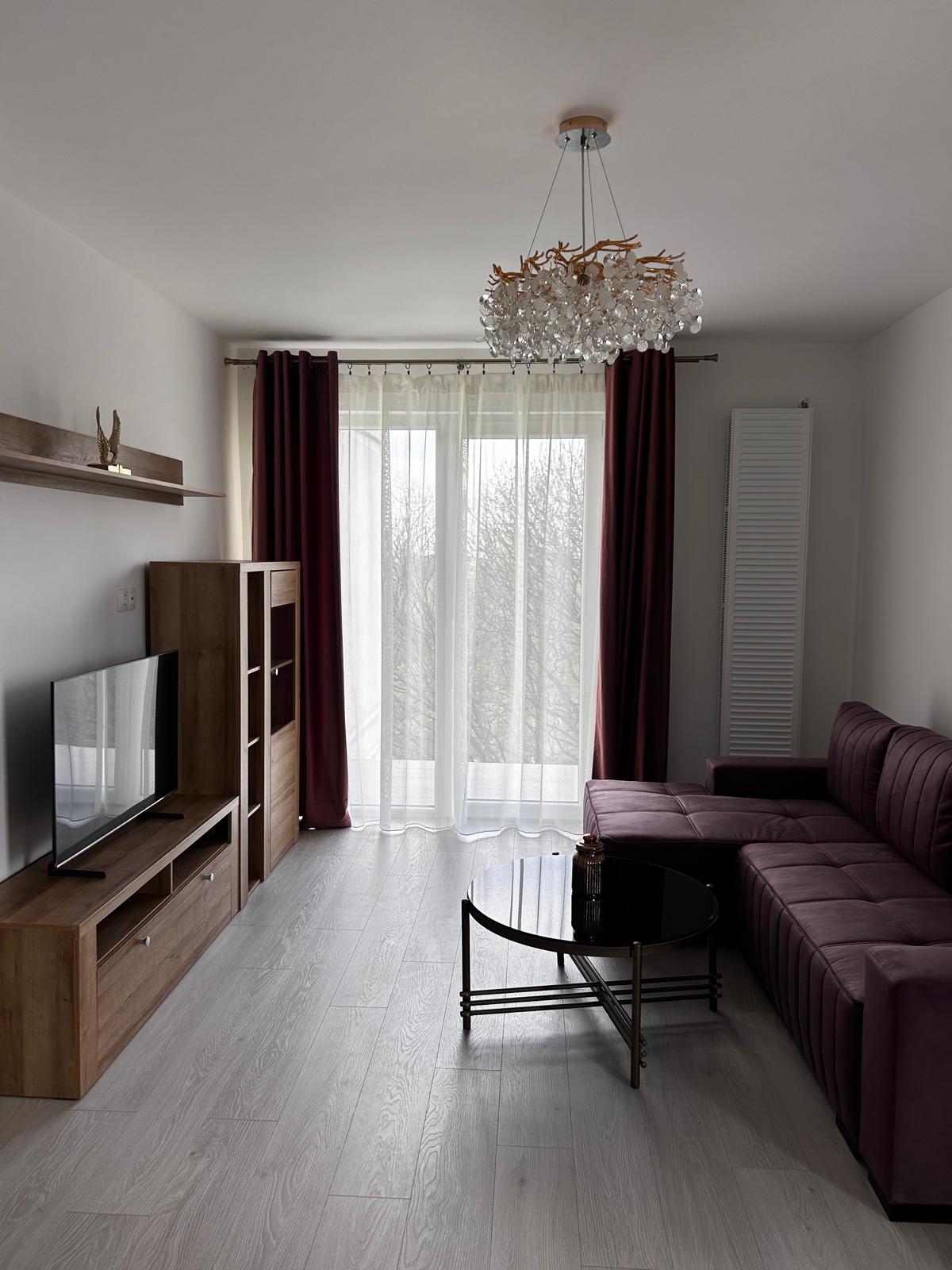 Living amenajat ca zonă de relaxare